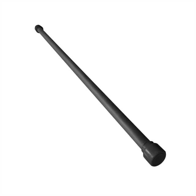 Weighted Bar 2kg Black