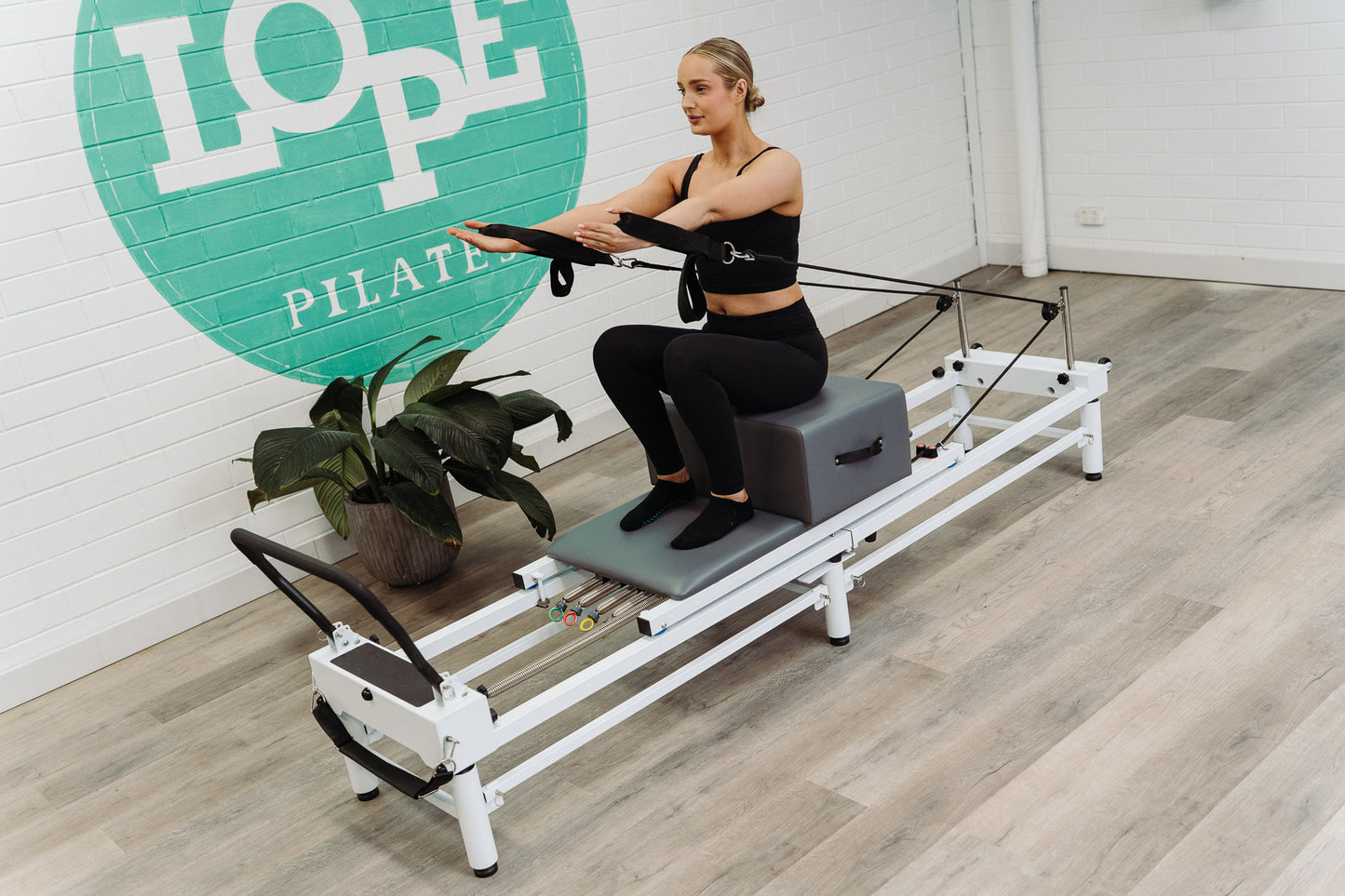 Home Reformer Stand - White