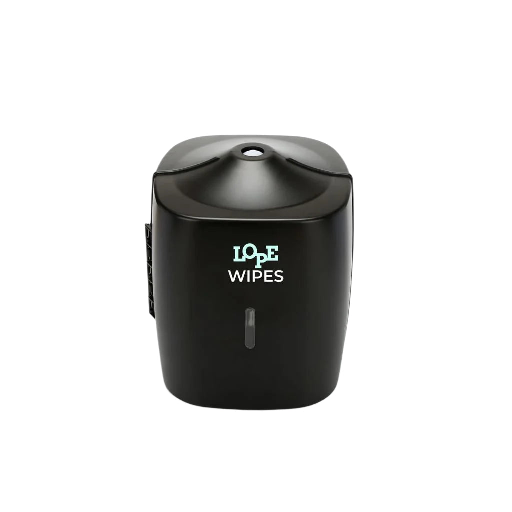 Equipment Wipes Wall Dispenser - Black